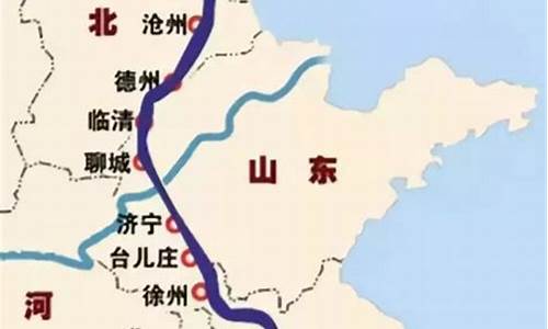 京杭大运河骑行路线图,京杭大运河骑行路线