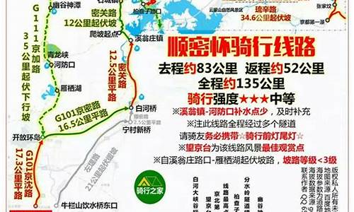 北京周边经典骑行路线_北京周边骑行的好地方