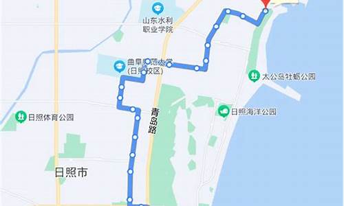 青岛到日照自驾路线_青岛日照自驾路线图最新